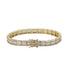 7mm Baguette Link Bracelet