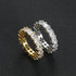 5mm Squared Tennis Ring