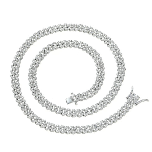 6mm Iced Cuban Link Chain