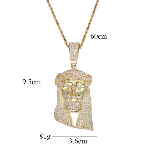 Jesus Piece Pendant - Large