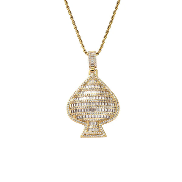 Ace of Spades Pendant