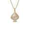 Ace of Spades Pendant