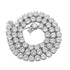 8mm Round Cut Tennis Chain