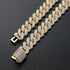 13mm Micro Pave Cuban Link Chain