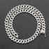 8mm Iced Cuban Link Chain