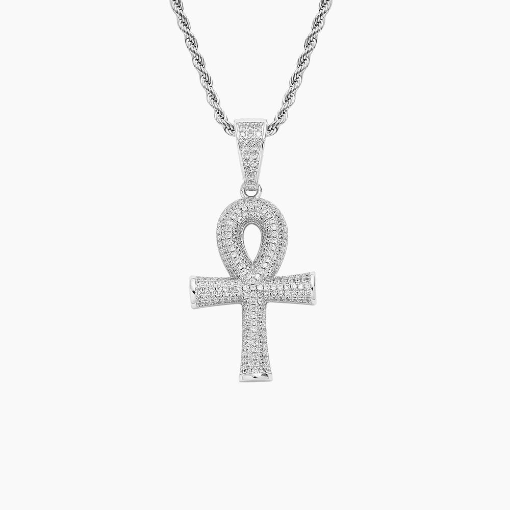Bubble Ankh Pendant