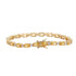 Yellow Pave Set Bracelet