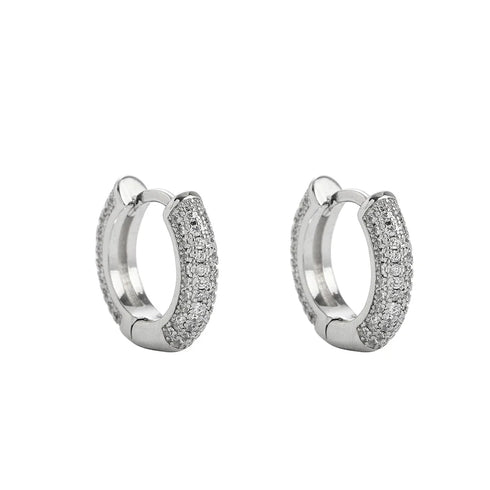 4 Layer Iced Hop Earrings