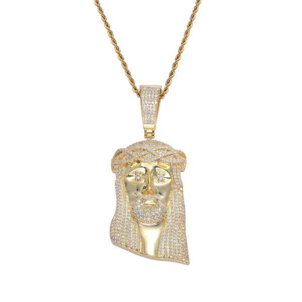 Jesus Piece Pendant - Large