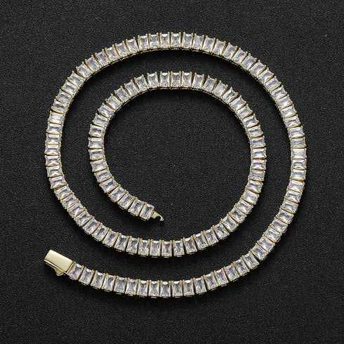 5mm Baguette Tennis Chain