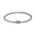 3mm Round Cut Tennis Bracelet