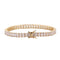 5mm Baguette Cut Tennis Bracelet