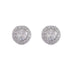 8mm Round Cluster Earring