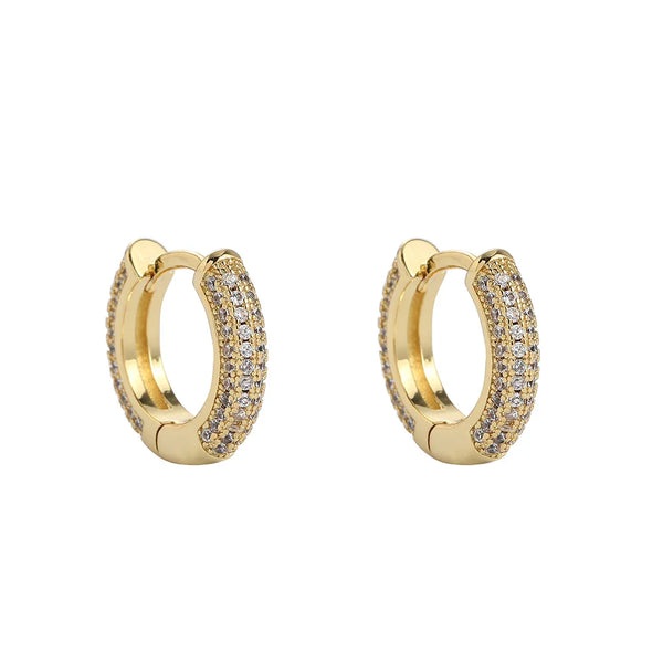 4 Layer Iced Hop Earrings