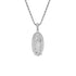 Iced Virgin Mary Pendant