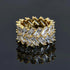 Double Row Baguette Ring
