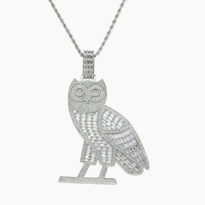 Owl Baguette Pendant