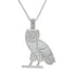 Owl Baguette Pendant