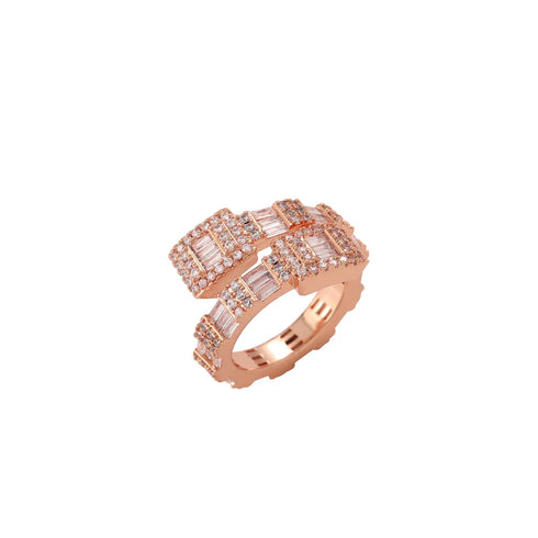 Baguette Bangle Ring