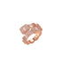 Baguette Bangle Ring