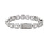 10mm Cluster Tennis Bracelet