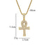 Bubble Ankh Pendant