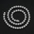 8mm Square Cut Cluster Chain