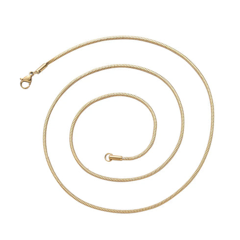2mm Round Snake Chain