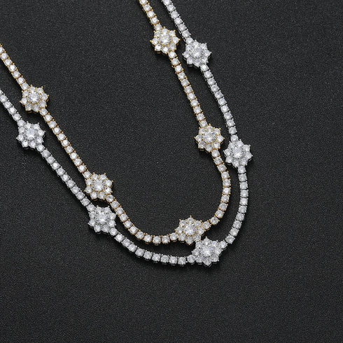 3mm Clover Tennis Chain