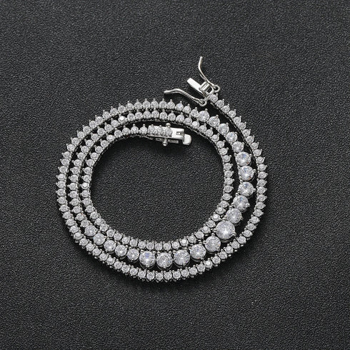 2mm - 6mm Gradient Tennis Chain
