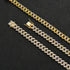 10mm Prong Set Cuban Link Chain