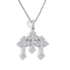 Triple Cross Hearts Pendant