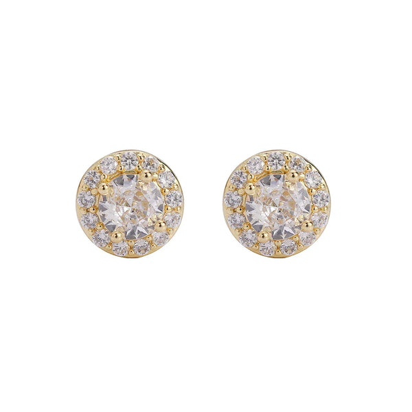 8mm Round Cluster Earring
