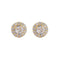 8mm Round Cluster Earring