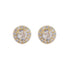 8mm Round Cluster Earring