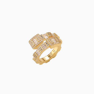 Baguette Bangle Ring