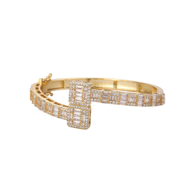 Baguette Bangle Bracelet