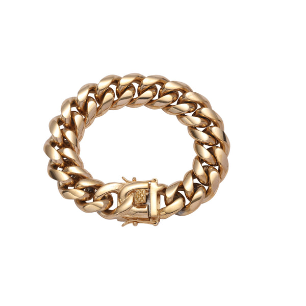 18mm Miami Cuban Link Bracelet