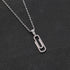 Paper Clip Pendant
