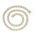 8mm Square Cut Cluster Chain