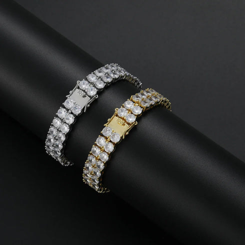 10mm Double Tennis Bracelet
