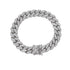 12mm Iced Cuban Link Bracelet