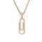 Paper Clip Pendant