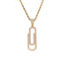 Paper Clip Pendant