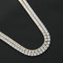 Cluster Baguette Chain