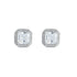 9mm Cluster Stud Earrings