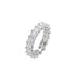 5mm Squared Tennis Ring