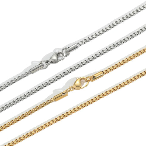 2mm Box Link Chain