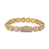 10mm Cluster Tennis Bracelet
