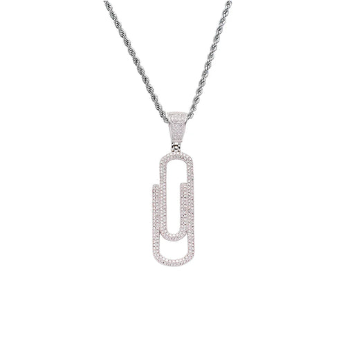 Paper Clip Pendant